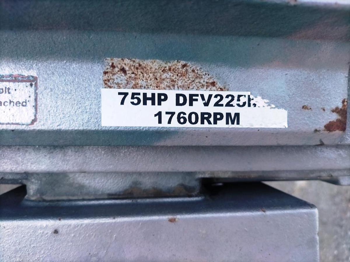 Used Pump, Positive, Fristam FKL 600, 75 HP, 7" In/Out, Flanged, #5991931
