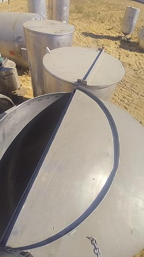 Used Tank, 750 Gallon, 316 Stainless Steel, Cone Bottom, #5991024