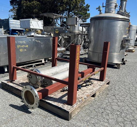 Used Still, 650 Gallon, S/st, Column, Condenser, Steam Heated #C745097