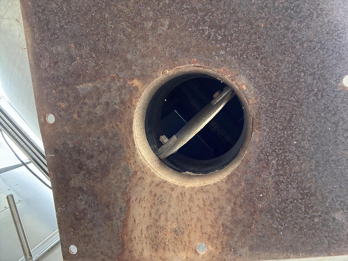 Used Mixer, Paddle, 65 CF, Stainless Steel, Aaron, Single Shaft, #5991513