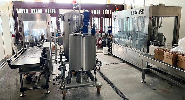 Used Filling Line, Bottles, Blow Molder, Filler/Rinser/Capper, Wrapper #C744999