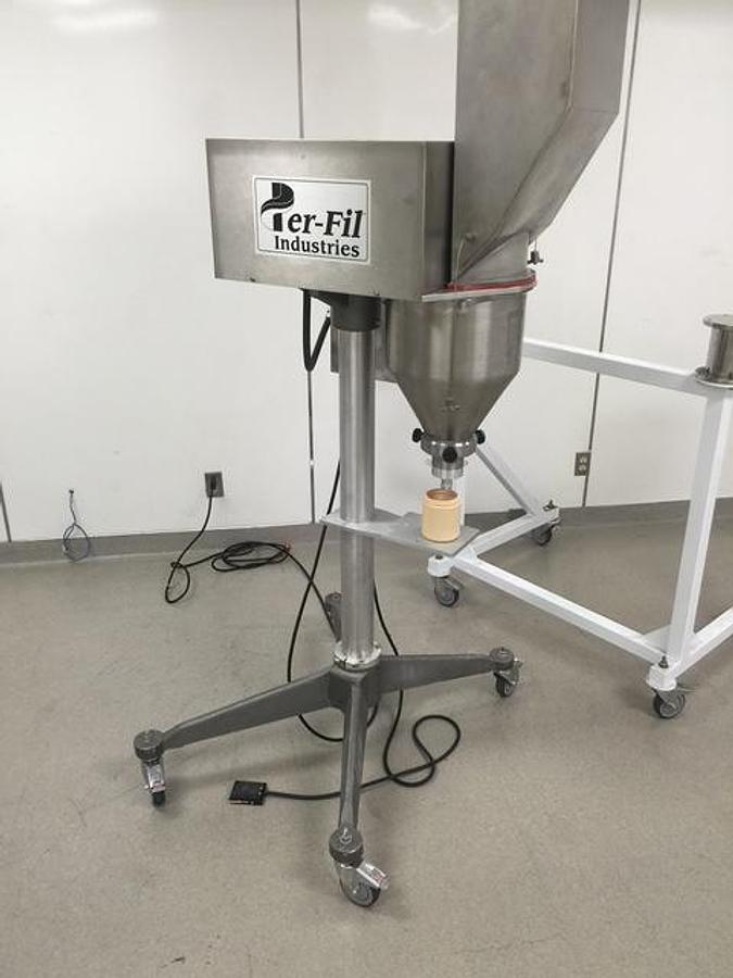 Used Filler, Auger, 1-Head, Per-Fil MF Micro-Filler, #5991653