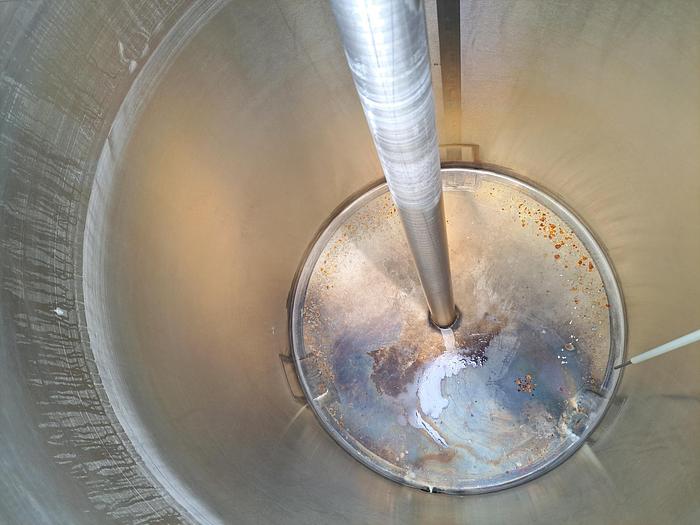 Used CIP, 3-Tank CIP Skid, 370 Gallon, 304 S/st, PIA, Heat Exchanger #S745252