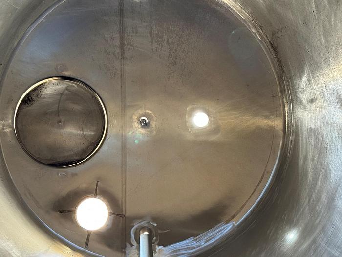Used Tank, 2,000 Gallon, 316 Stainless Steel, 6' x 9', #5991031