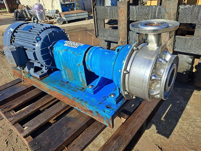 Used Pump, Centrif., 25 HP, 316 S/st, Gould, Mdl SSH, 2-1/2" Out #S735583