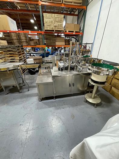 Used Filling Line, Bottles, Nail Polish, Filler, Brush and Cap Applicators, #5532789