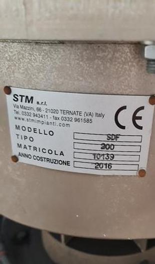 Used Air Classifier, STM Micron, Model SDF-200, Stainless Steel, 300 – 1200 kg/hr  #