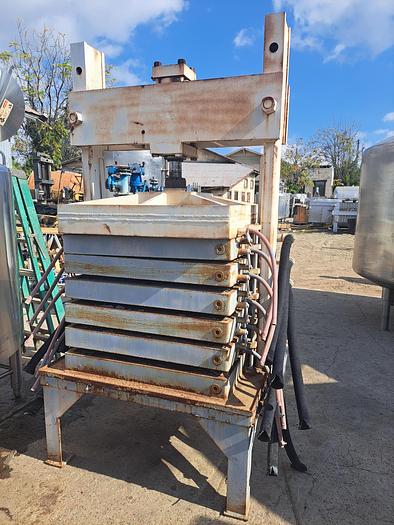 Used Filter, P&F, 36" x 36", C/st, Womach, Vert, 54 SF, 4.5CF #C730341