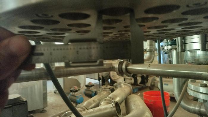 Used Filter, UltraFiltration, Vertical Ceramic, S/st, 16" x 36", #C741283