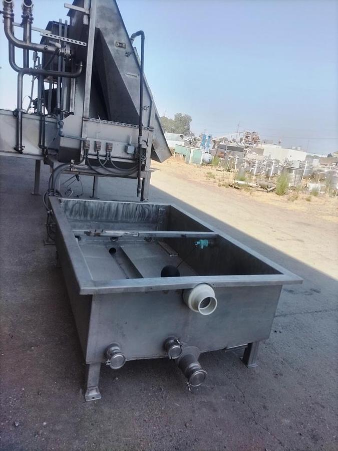 Used Screen, Parabolic, 72" & 48", Dual Hydro-Sieve, Stainless Steel, Conveyor, #5991707