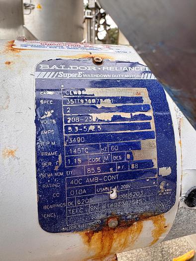 Used Filter, Vacuum Bed, 30" x 15", Stainless Steel, Jacketed, Agitated, Allegheny Bradford, #5991263