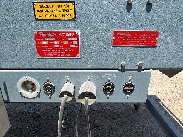 Used Sealer, L-Bar, Shanklin, Mdl S24B, 15" x 33, 40 per min #C745211