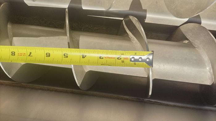Used Bin, Bin Bottom, 2-Screw, 5" x 8', S/st, Less motor #S740521