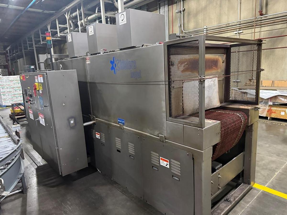 Used Case Packaging Line, Lantech / SWF / Markem / Kisters / Columbia, Stainless Steel, #5991612
