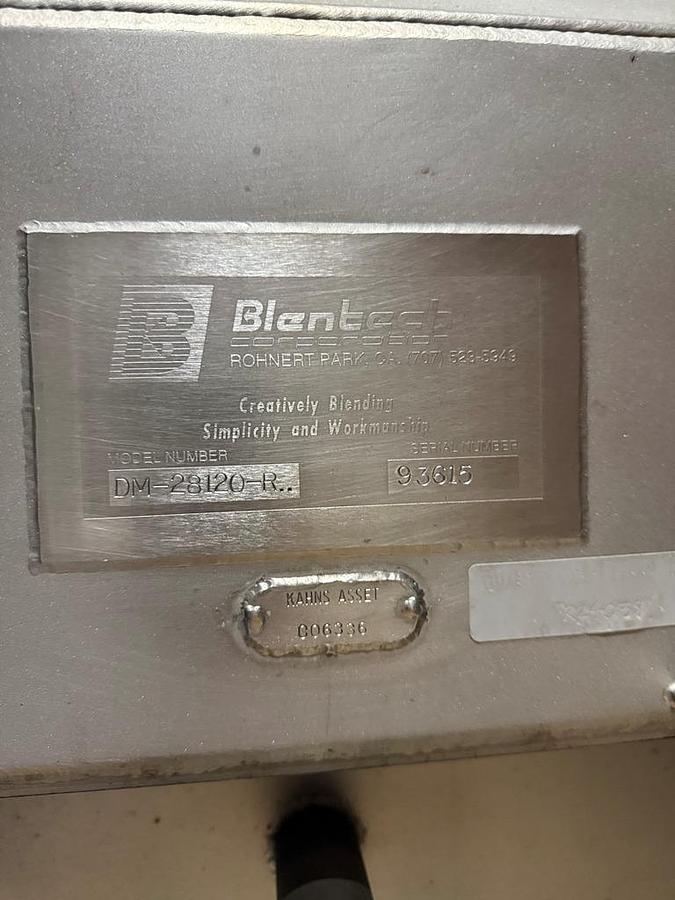 Used Mixer, Ribbon, Dual Shaft, Meat, Feed Auger, #5991733