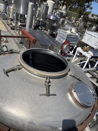 Used Still, 220 Gallon, S/st, Column, Condenser, Steam Heated, Insulated #C745096