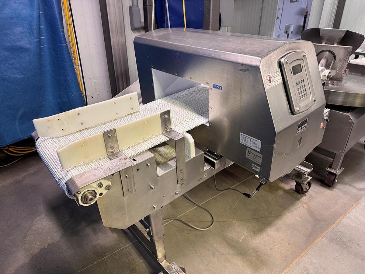 Used Detector, Metal, 17" x 7", CEIA, Model THS/M5, Stainless Steel, #5991842