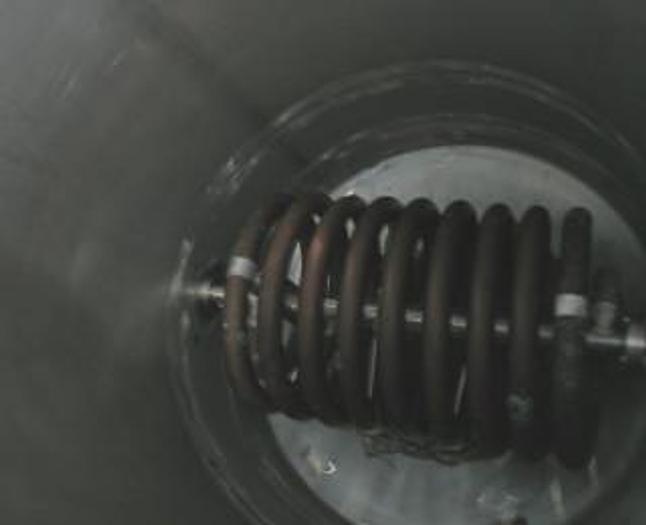 Used Tank, 800 Gallon, 316 Stainless Steel 5' X 6', Hot Break, Coil, #S691360