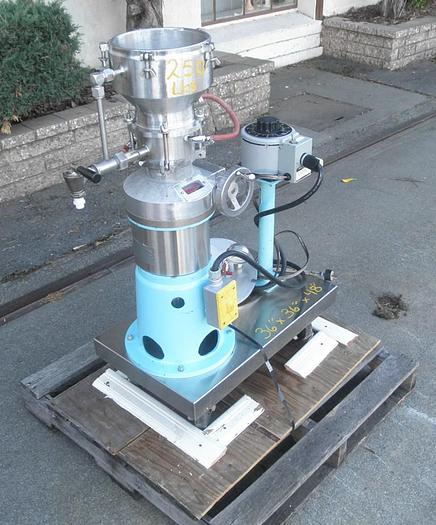 Used Mill, Colloid, Gifford-Wood, Model Micro 81, 316 Stainless steel, Jacketed #S741512