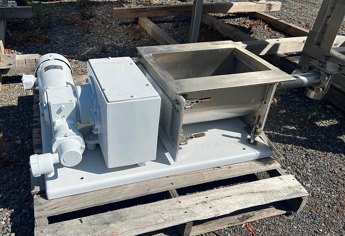 Used Feeder, Screw, 2" x 36", Acrison, Model 105Z, Stainless #C745087