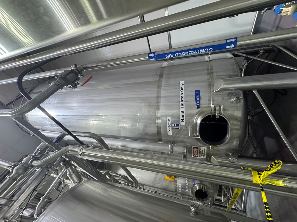 Used Tank, 9,000 Gallon, Feldmeier, Agitated, Stainless Steel, Cone Bottom, Qty 3, #5991617