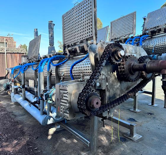 Used Holoflite, 24" X 20', Dual Screw, 316L Stainless Steel, 100 PSI #5990962