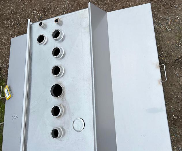 Used Tank, 225 Gallon, Stainless Steel, Rectangular Balance Tank #S744989