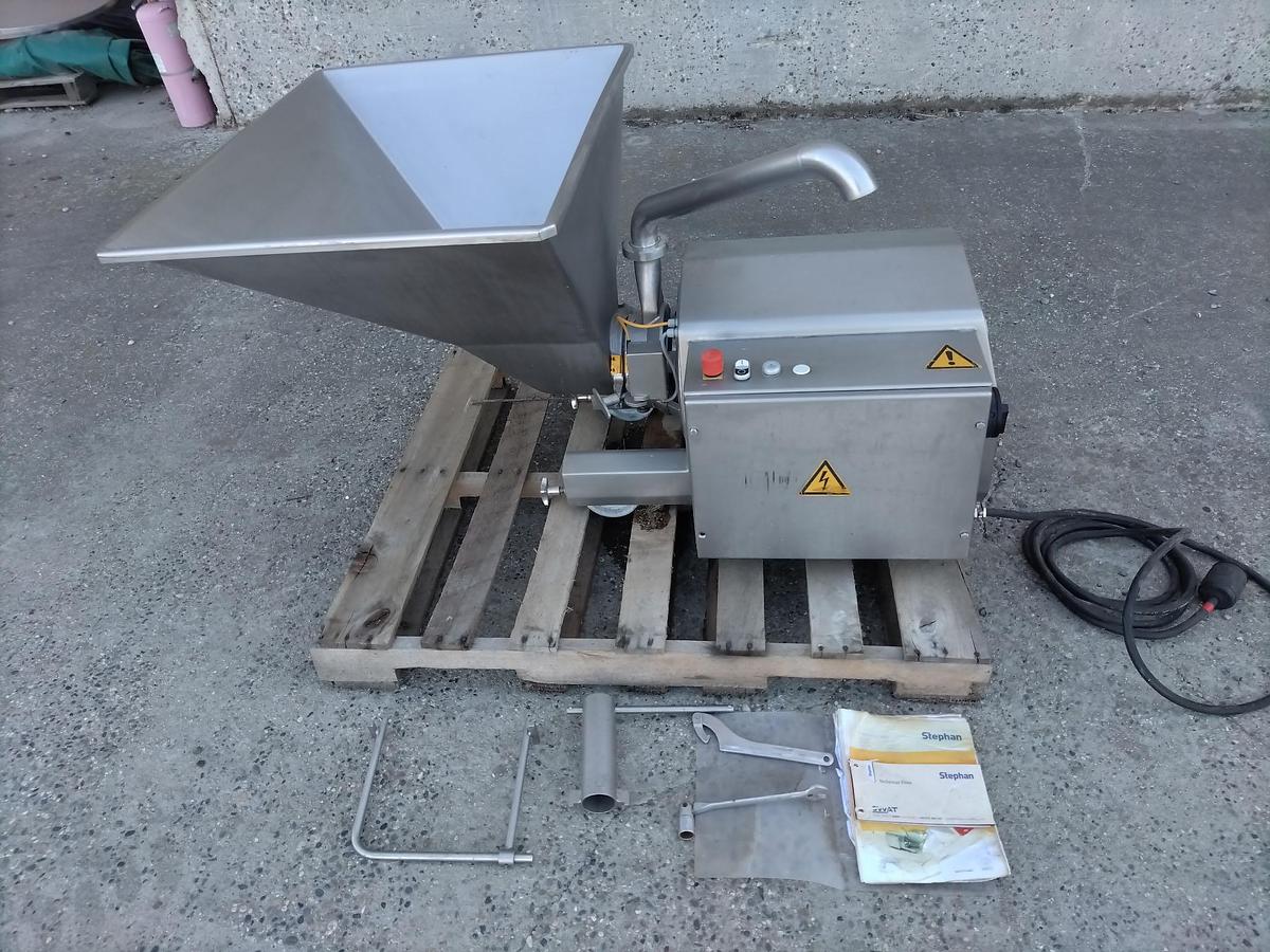 Used Cutter, Stephan Microcut, Model MCH 20 Classic, 20 HP, Stainless Steel, #5991604