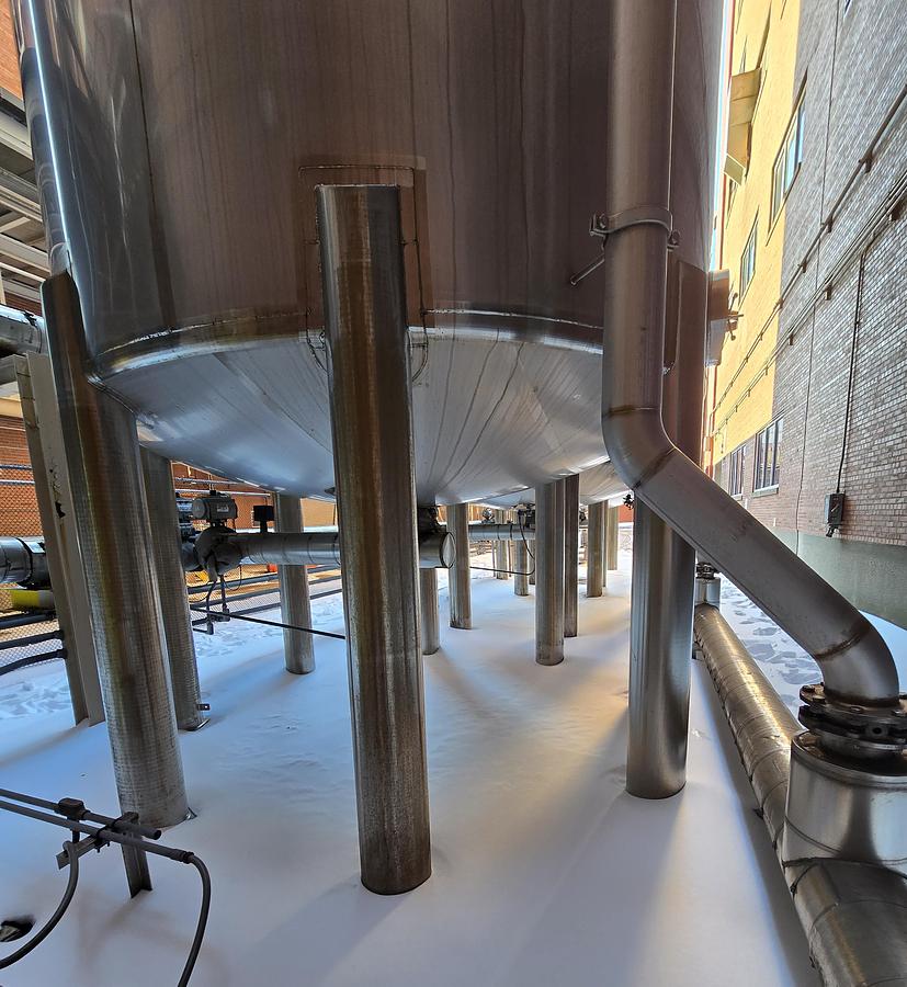 Used Tank, 20,000 Gallon, Duplex 2205 Stainless Steel, Insulated, Mueller, #5991692