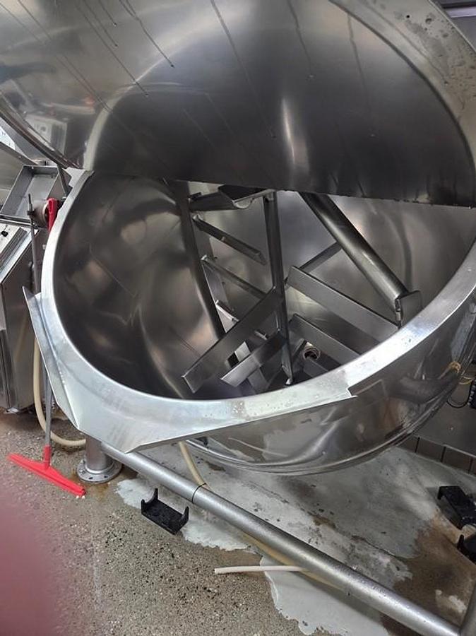 Used Kettle, 300 Gallon, Lee Industries, Stainless Steel, Double Motion, Tilt, #5991805