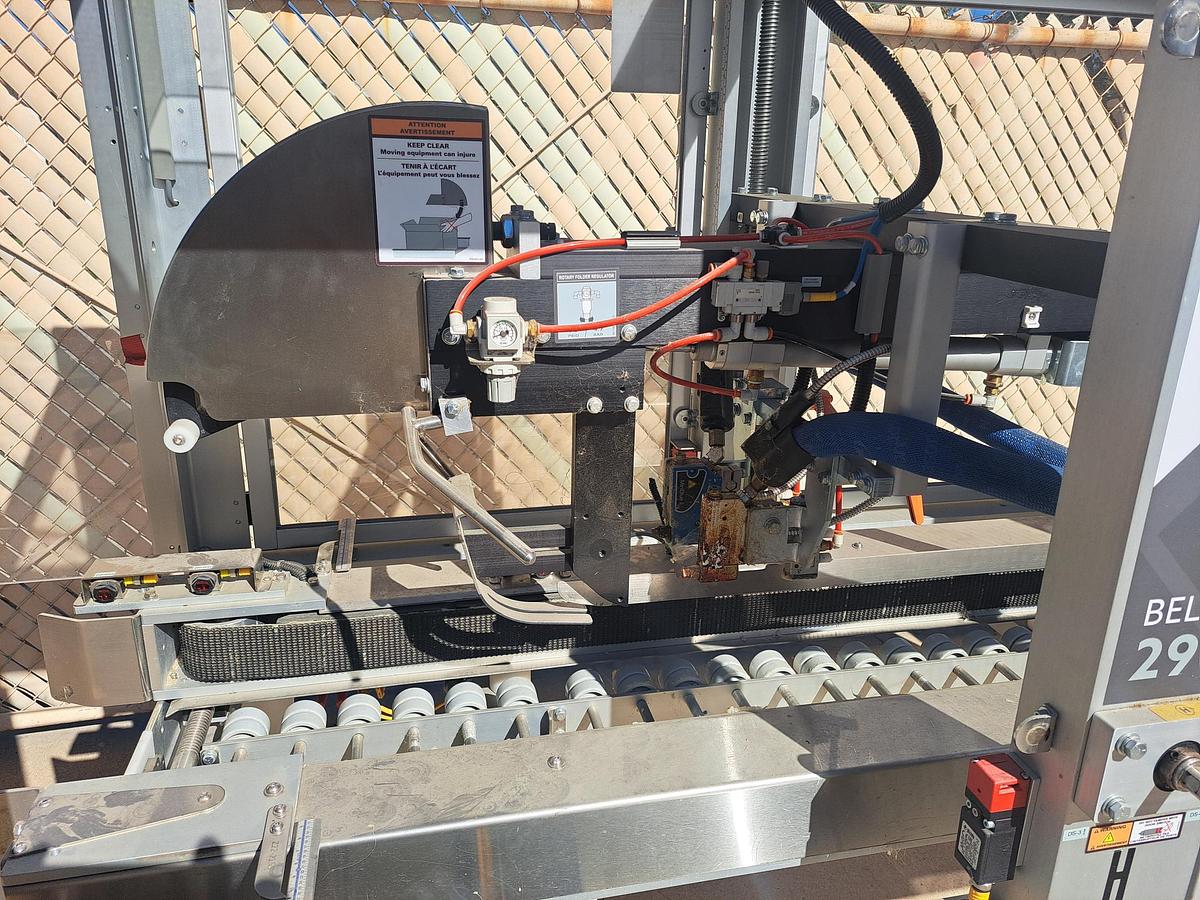 Used Case Packer, Automatic, Wexxar BEL 290H, Hot Melt, Up to 50 CPM, #5991668
