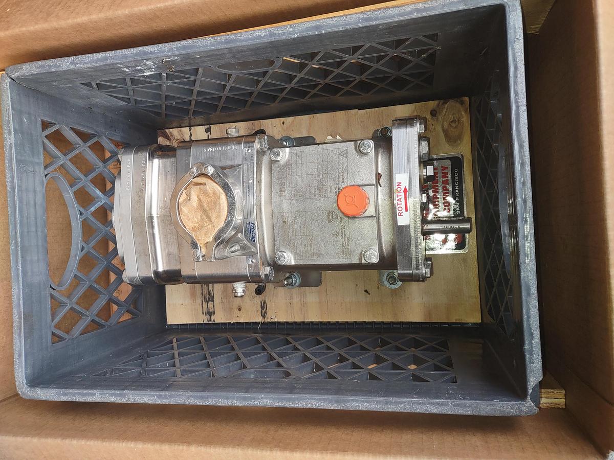Used Pump, Positive, Rotary Lobe, Fristam FDS1-4, 10 HP, 2" In/Out, VFD Drive, #5991416