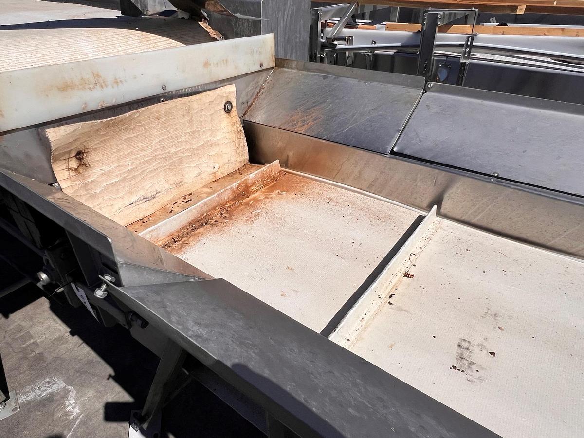 Used Conveyor, 24”W x 15’-10”L, Product Elevator, Stainless Steel, Sound Ocean Metal Fabricators, #Product Elevators, #5991526