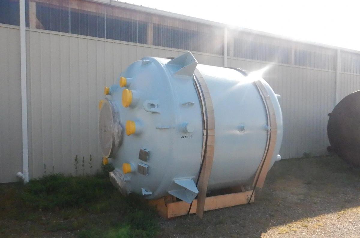 Used Reactor, 3,000 Gallon, Glass Lined, De Dietrich, #5991816