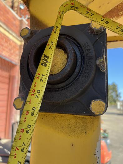 Used Dumper, Bin, Cart, Toter, mdl WS-550, 2500 lb capacity, #S744036