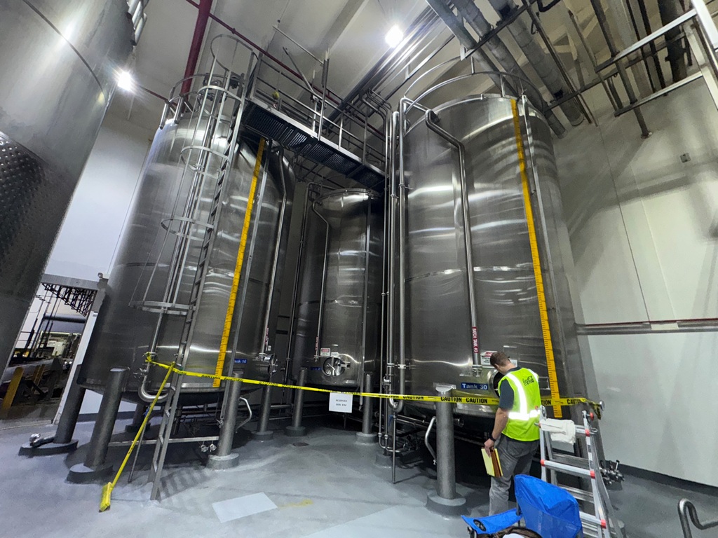 Used Tank, 10,000 Gallon, Watson Metal Masters, Agitated, Stainless Steel, Insulated, Qty 3, #5991624