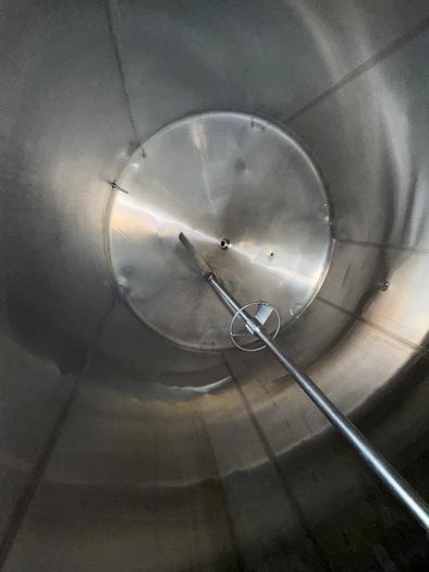 Used Tank, 1,700 Gallon, 316 Stainless Steel, Agitated, Walker, #5990990