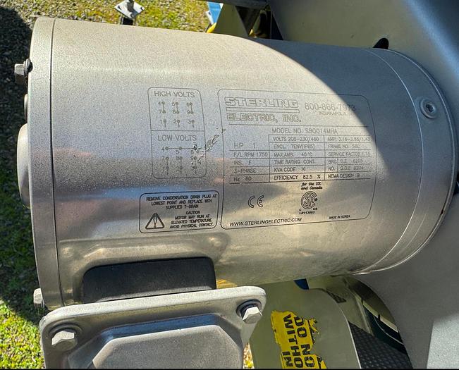 Used Slicer, Tip and Tail Cutter, Topper, F.I.R.M. Inc., 16" Wide Belt, 12" Blade - #5355506