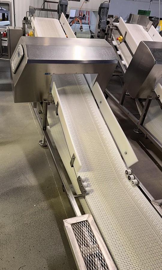 Used Detector, Metal, 18" x 7.5", CEIA, THS/M521, Stainless Steel, Belt Conveyor, #5991856