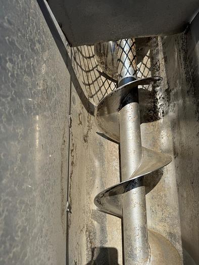 Used Conveyor, Screw, 9" X 9'10", Stainless Steel, #5880210