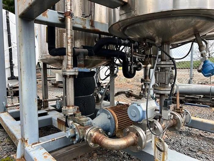 Used Scrubber, Solvent Recovery, 600 CFM, S/st, Chiller, Carbon, #C737471