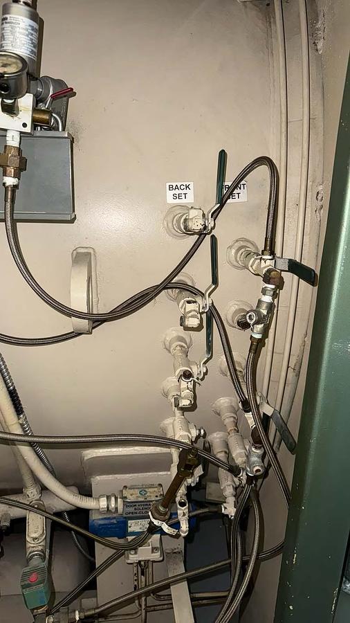 Used Autoclave, 46.75" x 110", 220 PSI, Electrically Heated, Melco Steel, #5991523