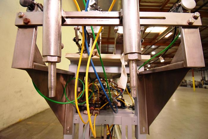 Used Filler, Piston, 2-Head, Simplex, Stainless Steel #5991060