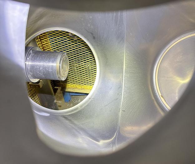 Used V-Type Mixer, 3 CF, Stainless Steal, Patterson Kelley, 290 #/CF - #5991373