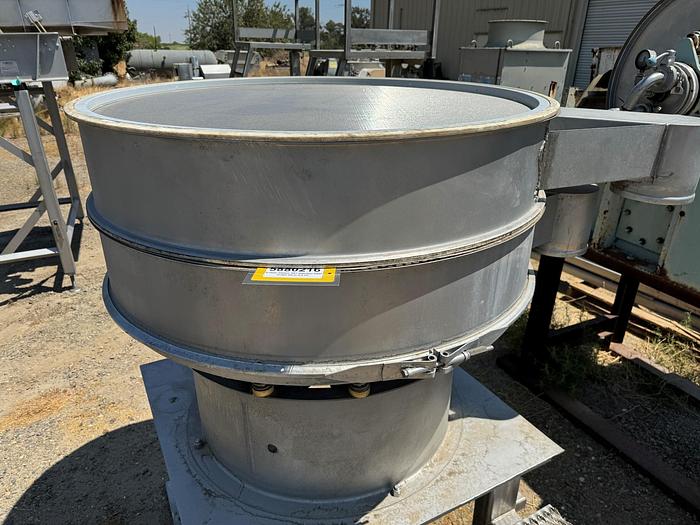 Used Screen, Sweco, 48", Stainless Steel, Single Deck, 2.5 HP, #5880216