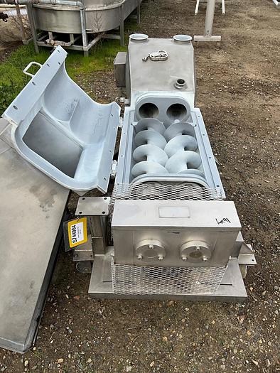Used Feeder, Screw, 7" X 32", Dual Screw, Model 700, #S744984