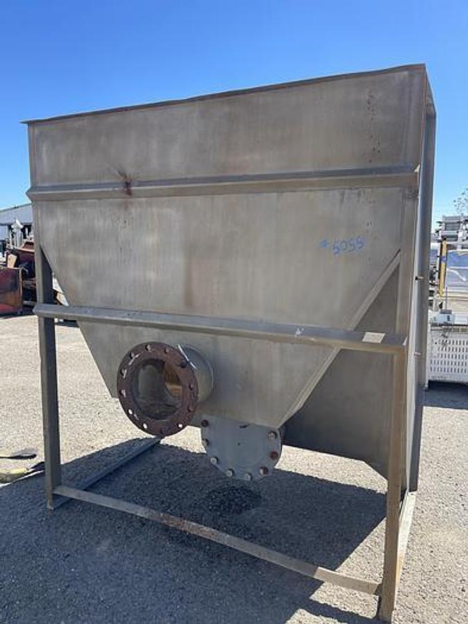 Used Screen, Dewatering, Sprout-Bauer, Wastewater Stationary Screen, 72" Wide, Stainless Steel, #5991989