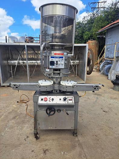 Used Capper, West, Mdl RW500F, 12 Head, Feeder #C739581
