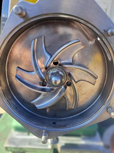 Used Pump, Centrif., 7.5 HP, Fristam, 2-1/2" x 2", Sani (2) B #S737113