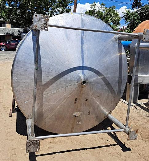 Used Tank, 3,000 Gallon, 304 Stainless Steel, DT/DB #S745256